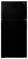 Amana - 14.4 Cu. Ft. Top-Freezer Refrigerator - Black