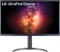 LG  UltraFine 32” OLED UHD Monitor with VESA Display HDR 400 True Black (HDMI, DisplayPort x2, USB Type-C, USB x3) - Black