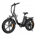 Heybike - Ranger Foldable Ebike w/ 55mi Max Operating Range & 25 mph Max Speed - for Any Terrain - Black