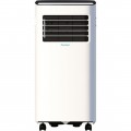 Keystone - 300 Sq. Ft. Portable Air Conditioner with Dehumidifer - White