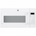 GE - 2.1 Cu. Ft. Over-the-Range Microwave - White on white