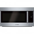 Bosch - Benchmark Series 1.8 Cu. Ft. Convection Over-the-Range Microwave with Sensor Cooking - Stainless steel