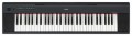 Yamaha - YAMAHA NP11 Piaggero Portable Keyboard with 61 Piano-Style Touch-Sensitive Keys - Black