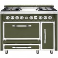 Viking  Tuscany 6.2 Cu. Ft. Freestanding Double Oven Dual Fuel True Convection Range - Cypress Green