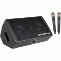 VocoPro - Stage-Man 200W 3-Channel Active Vocal Monitor - Black