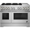 JennAir  RISE 6.3 Cu. Ft. Self-Cleaning Freestanding Dual Fuel Convection Range - Stainless Steel