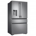 Dacor - 22.6 Cu. Ft. French Door Counter-Depth Refrigerator with Water and Ice Dispenser - Stainless steel