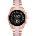 Michael Kors - Access Bradshaw 2 Smartwatch 44mm Stainless Steel - Rose Gold with Rose Gold/Pink Band