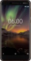 Nokia - 6.1 with 32GB Memory Cell Phone (Unlocked) - Cooper Black