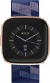 Fitbit - Versa 2 Special Edition - Copper Rose with Navy Woven Jacquard Band