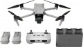 DJI - Air 3 Fly More Combo Drone with RC-N2 Remote Control - Gray