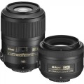 Nikon - 35mm f/1.8G Portrait and 85mm f/3.5G Macro Two Lens Kit - Black