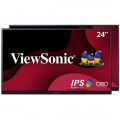ViewSonic  23.8 LCD FHD Monitor (DisplayPort VGA, HDMI) - Black