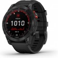 Garmin - fēnix 7S Solar GPS Smartwatch 42 mm Fiber-reinforced polymer - Slate Gray