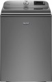 Maytag - 4.7 Cu. Ft. High Efficiency Smart Top Load Washer with Extra Power Button - Metallic Slate