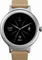 LG - Watch Style Smartwatch 42.3mm Stainless Steel - Silver