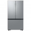 Samsung - Open Box 32 cu. ft. 3-Door French Door Smart Refrigerator with Dual Auto Ice Maker - Stainless Steel