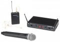 Samson - Concerts 288 Pro 2-Ch. UHF Wireless Vocal Microphone System - Black