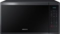 Samsung - 1.4 cu. ft. Countertop Microwave - Black stainless steel