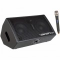 VocoPro - Stage-Man 200W 3-Channel Active Vocals Monitor - Black
